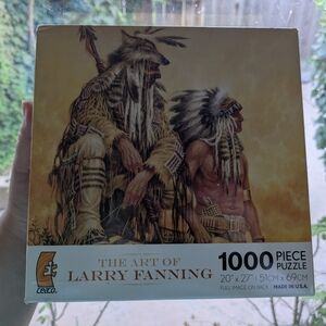 Larry Fanning Native American Art Puzzle